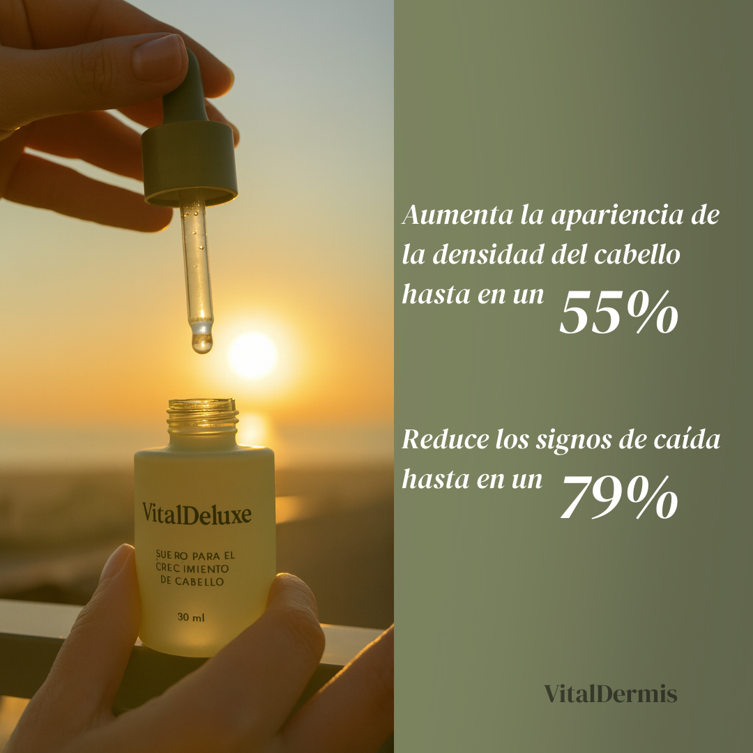 VitalDeLuxe-Suero de lujo para el crecimiento del cabello