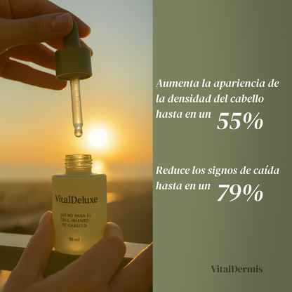 VitalDeLuxe-Suero de lujo para el crecimiento del cabello