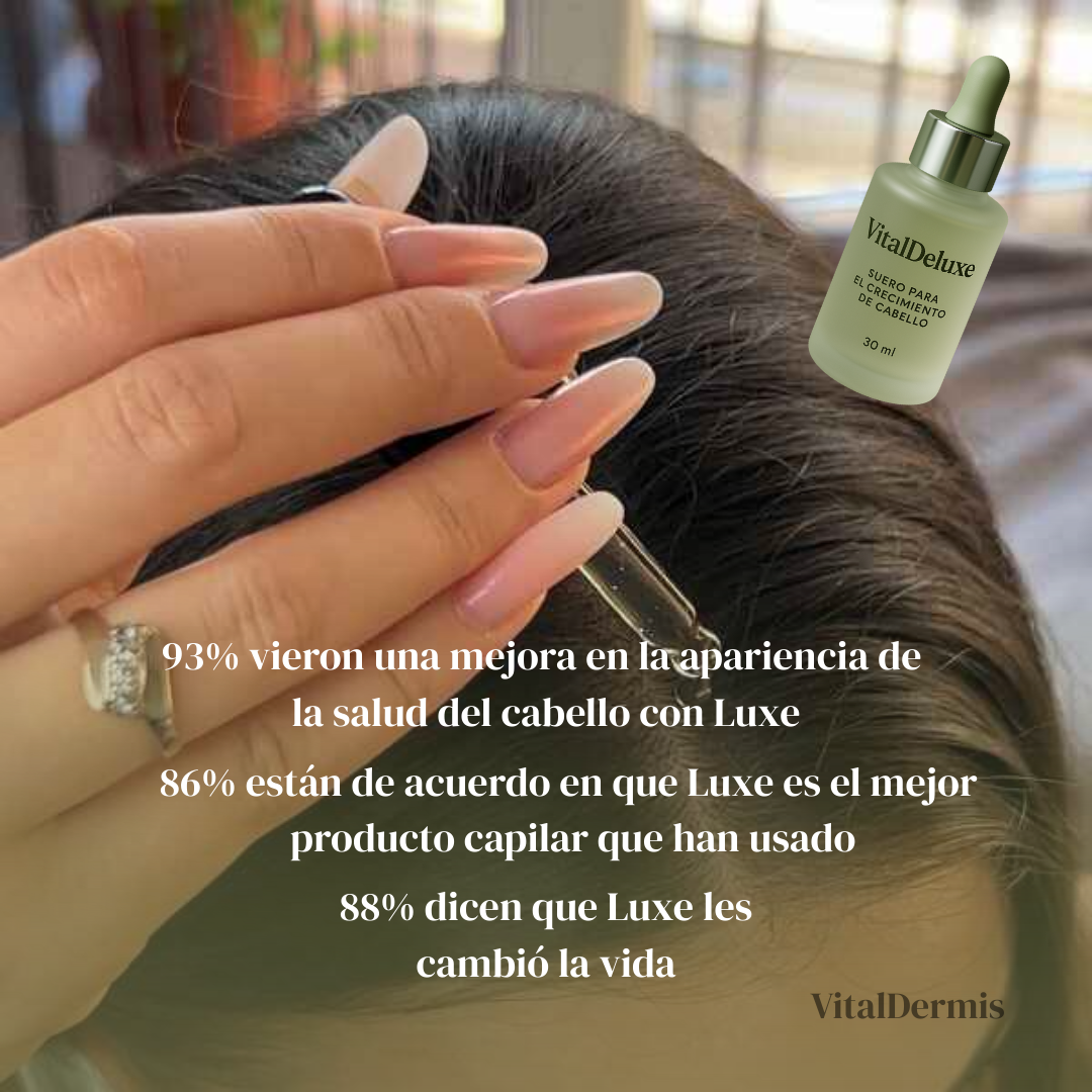 VitalDeLuxe-Suero de lujo para el crecimiento del cabello